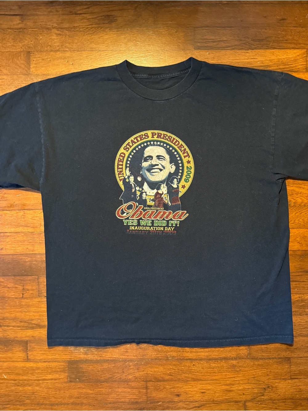 Obama 2009 Inauguration Day Tee Shirt - Vintage